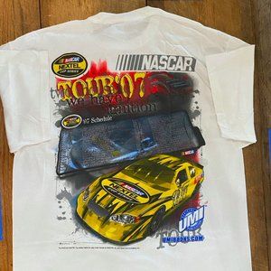 Vintage NASCAR Graphic T-Shirt NOS NWOT Nextel
